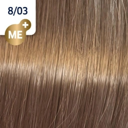 Wella Koleston Perfect Me+ Hajfesték - 8/03 - 60ml - Természetes Aranyló Világosszőke főképe